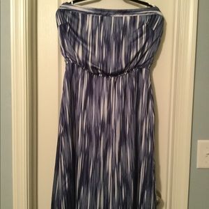 WHBM Strapless dress